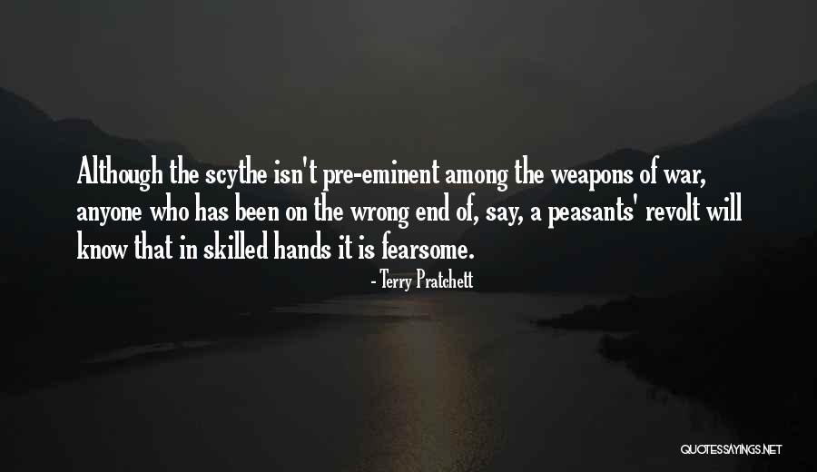 Pre War Quotes By Terry Pratchett