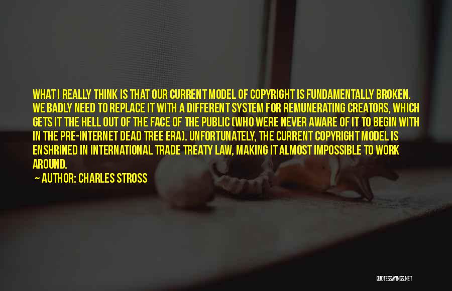 Pre Work Quotes By Charles Stross