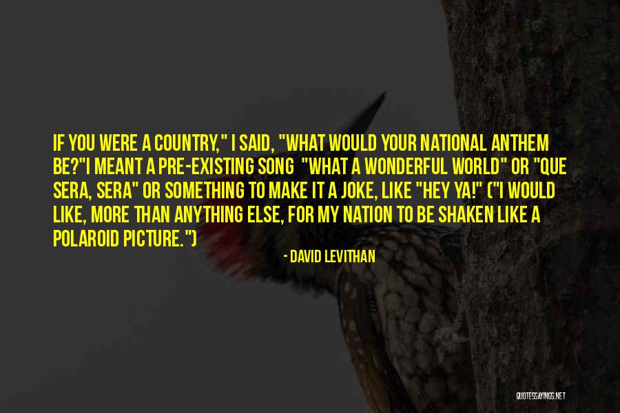 Pre World Quotes By David Levithan Pre World Quotes By David Levithan