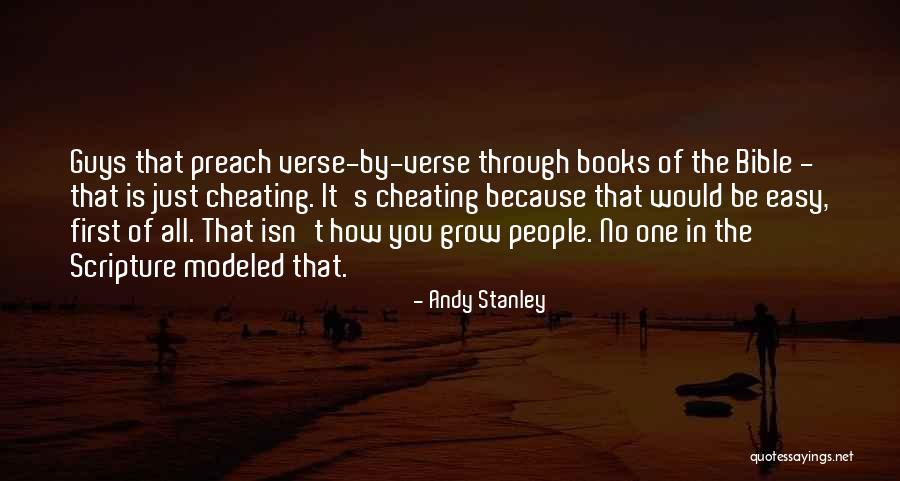 Preach Bible Quotes By Andy Stanley