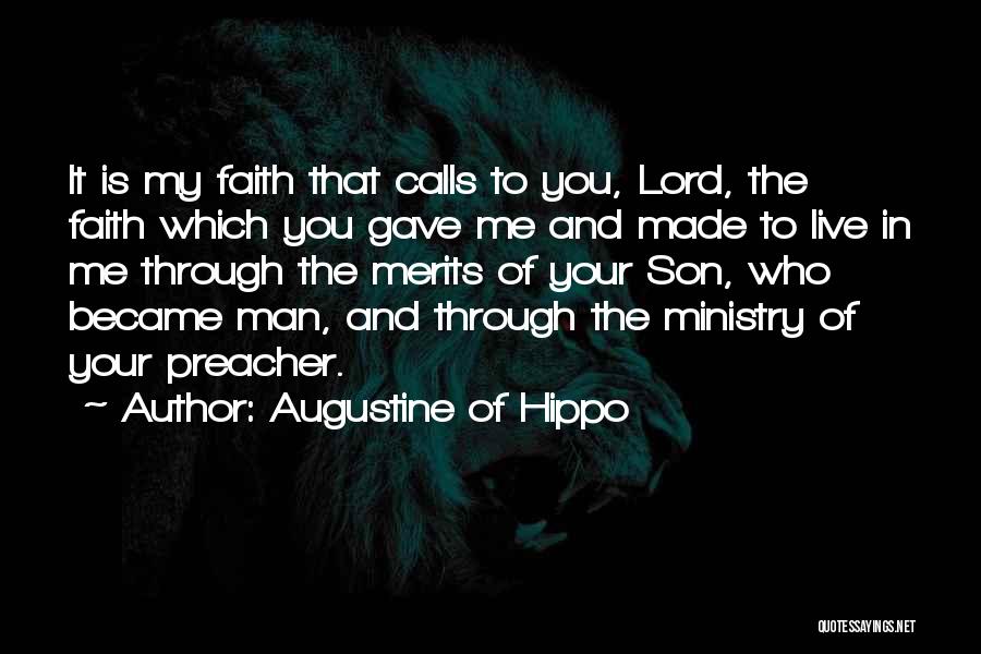 Preacher Man Quotes By Augustine Of Hippo