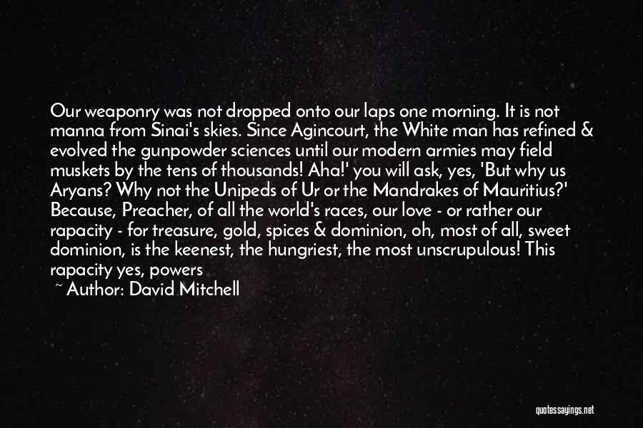 Preacher Man Quotes By David Mitchell