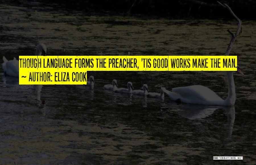 Preacher Man Quotes By Eliza Cook