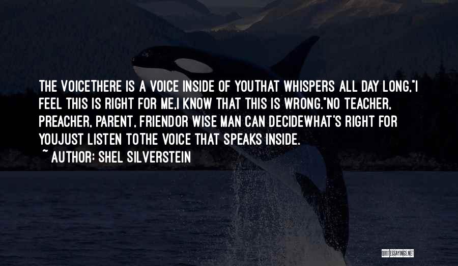 Preacher Man Quotes By Shel Silverstein