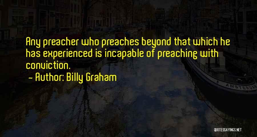 Preacher Quotes By Billy Graham