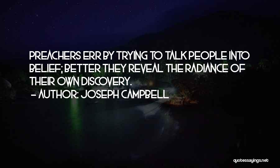 Preachers Quotes By Joseph Campbell