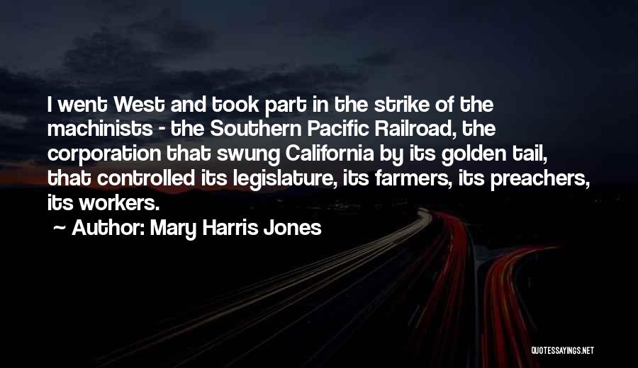 Preachers Quotes By Mary Harris Jones