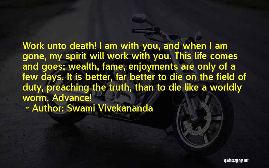 Preaching The Truth Quotes By Swami Vivekananda