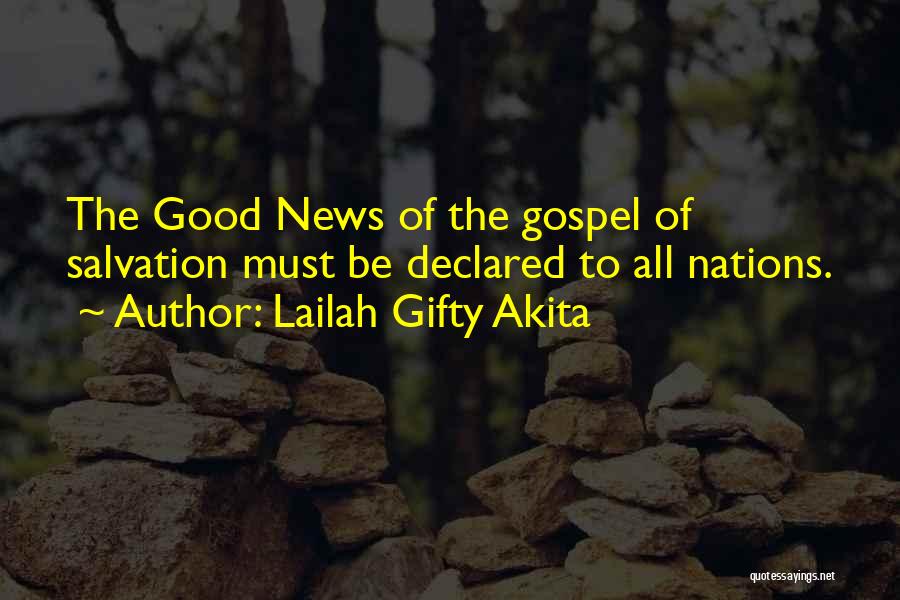 Preaching The Word Of God Quotes By Lailah Gifty Akita