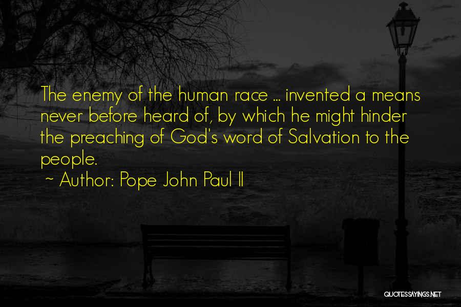 Preaching The Word Of God Quotes By Pope John Paul II