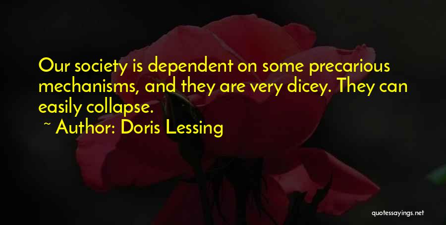 Precarious Quotes By Doris Lessing