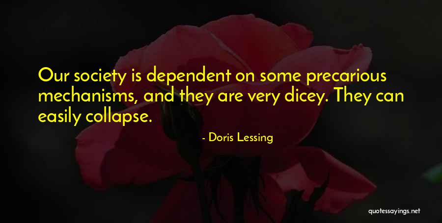 Precarious Quotes By Doris Lessing