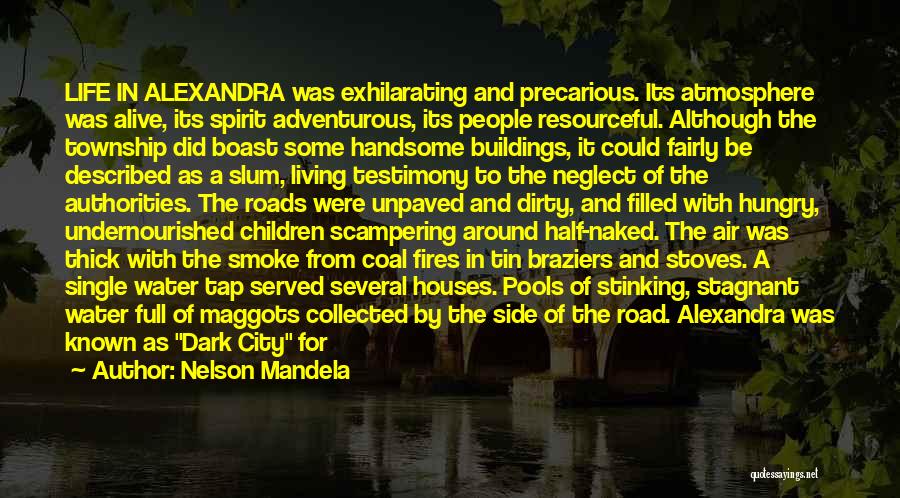 Precarious Quotes By Nelson Mandela