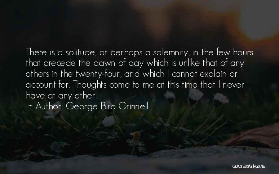 Precede Quotes By George Bird Grinnell