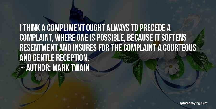 Precede Quotes By Mark Twain