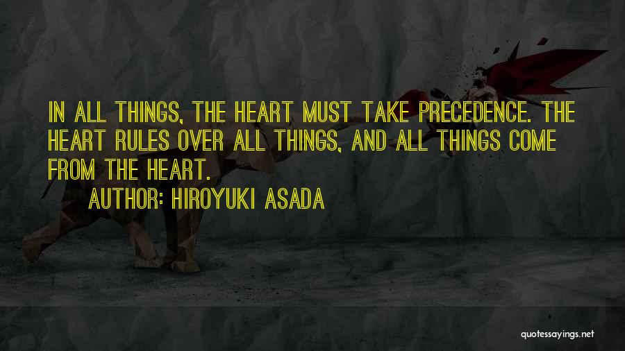 Precedence Quotes By Hiroyuki Asada