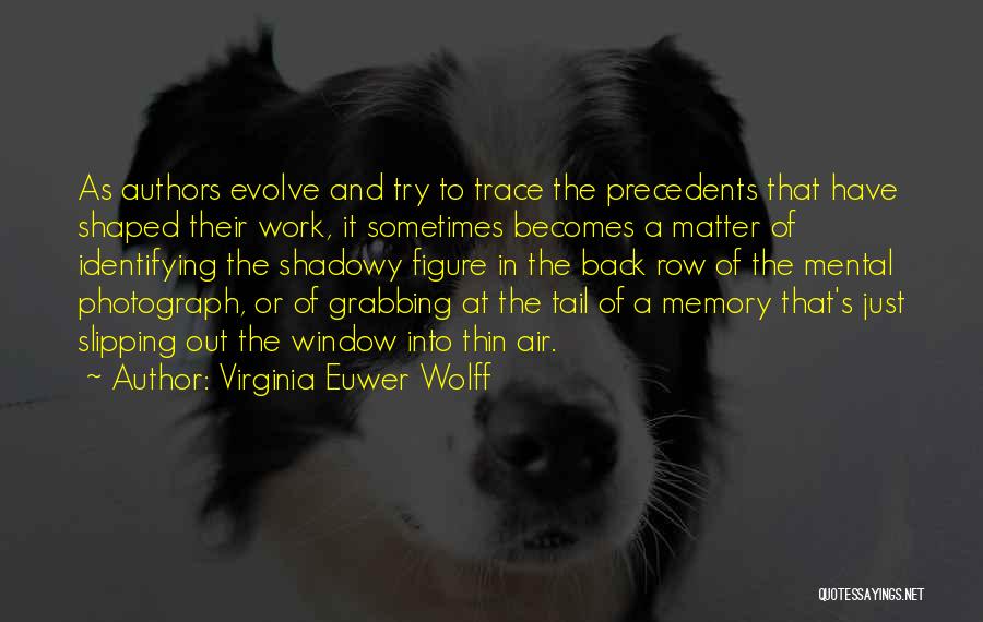 Precedents Quotes By Virginia Euwer Wolff