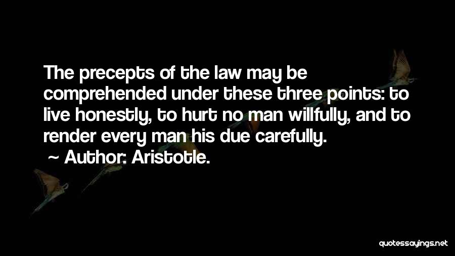 Precepts Quotes By Aristotle.