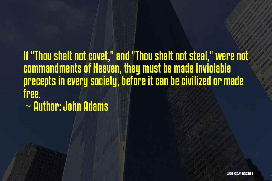Precepts Quotes By John Adams