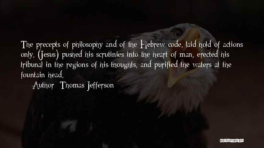 Precepts Quotes By Thomas Jefferson