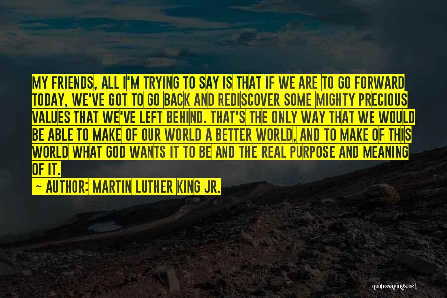 Precious Friends Quotes By Martin Luther King Jr.