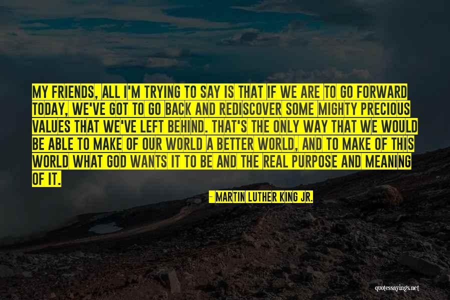 Precious Friends Quotes By Martin Luther King Jr.