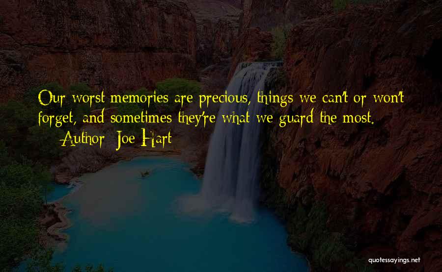 Precious Memories Quotes By Joe Hart