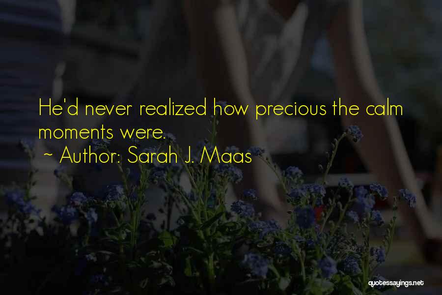 Precious Moments Quotes By Sarah J. Maas