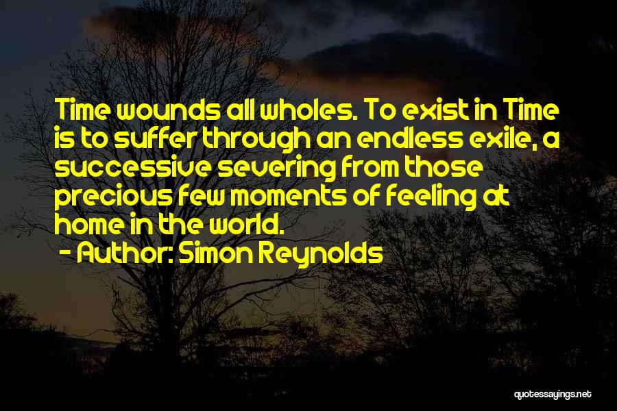 Precious Time Quotes By Simon Reynolds