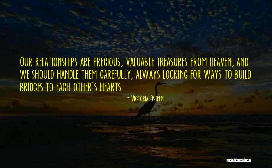 Precious Treasures Quotes By Victoria Osteen