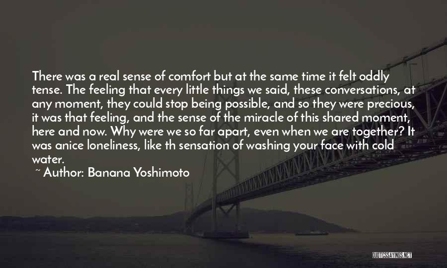 Precious Water Quotes By Banana Yoshimoto