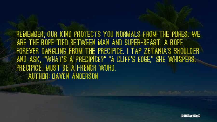 Precipice Quotes By Daven Anderson