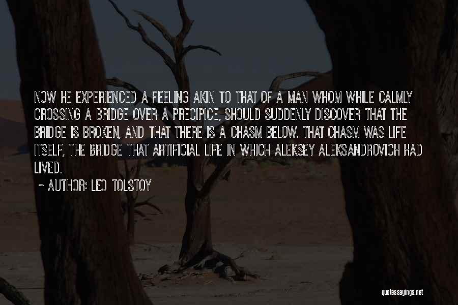 Precipice Quotes By Leo Tolstoy