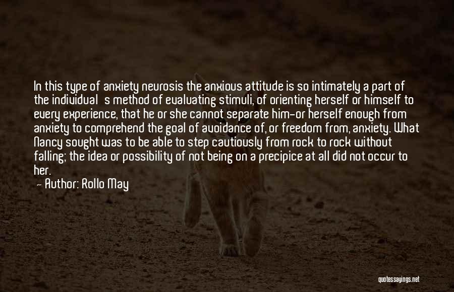 Precipice Quotes By Rollo May