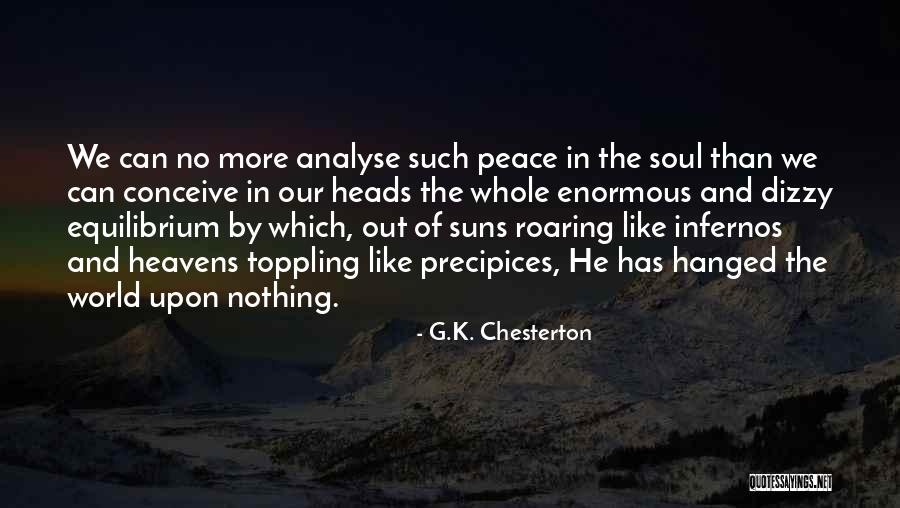 Precipices Quotes By G.K. Chesterton