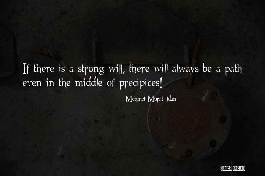 Precipices Quotes By Mehmet Murat Ildan