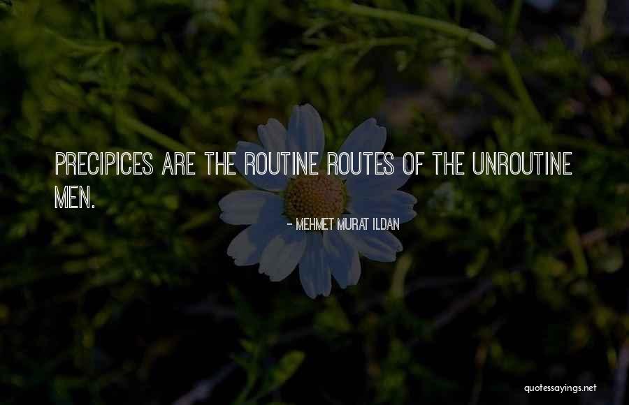 Precipices Quotes By Mehmet Murat Ildan