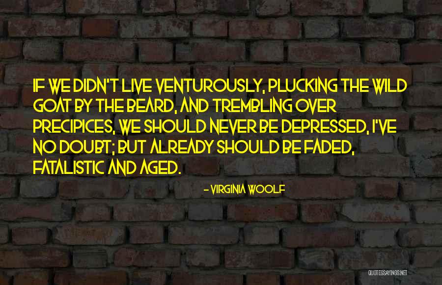 Precipices Quotes By Virginia Woolf