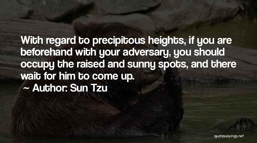 Precipitous Quotes By Sun Tzu