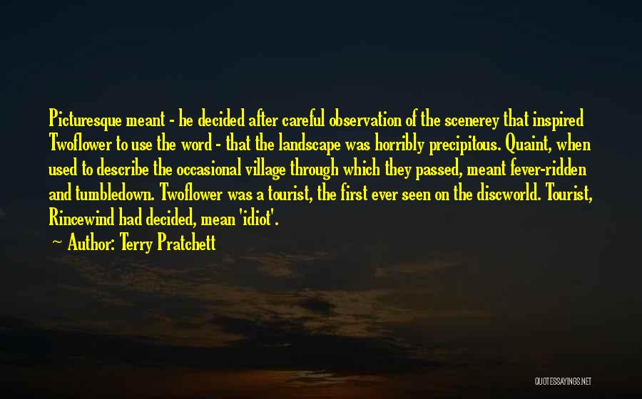 Precipitous Quotes By Terry Pratchett