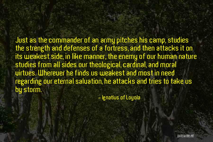 Precisar In Spanish Quotes By Ignatius Of Loyola Precisar In Spanish Quotes By Ignatius Of Loyola