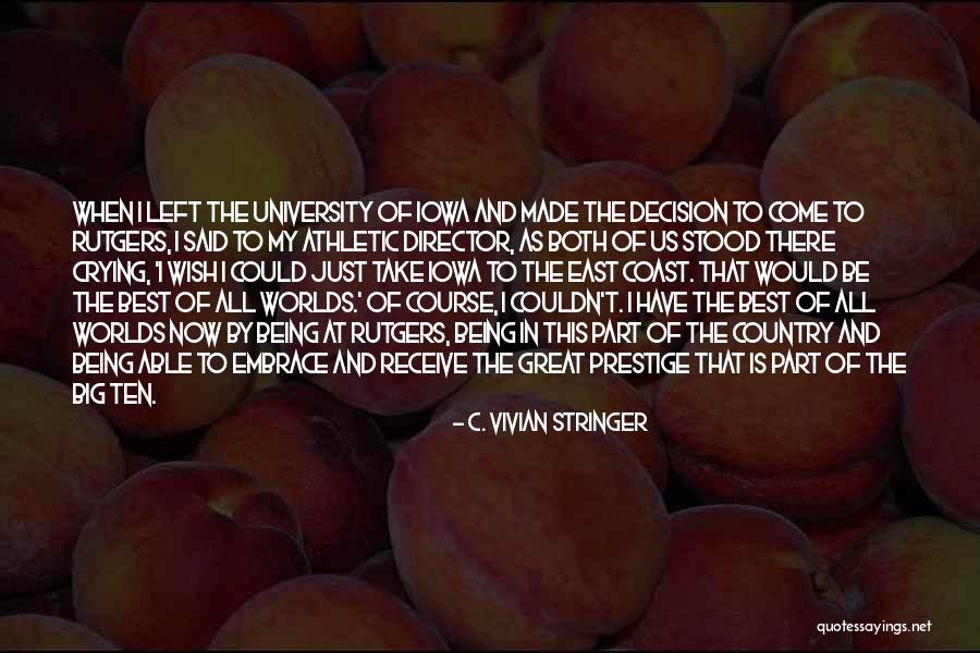 Precluding In Spanish Quotes By C. Vivian Stringer Precluding In Spanish Quotes By C. Vivian Stringer