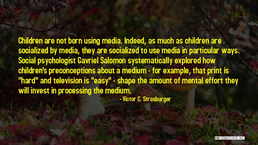 Preconceptions Example Quotes By Victor C. Strasburger Preconceptions Example Quotes By Victor C. Strasburger