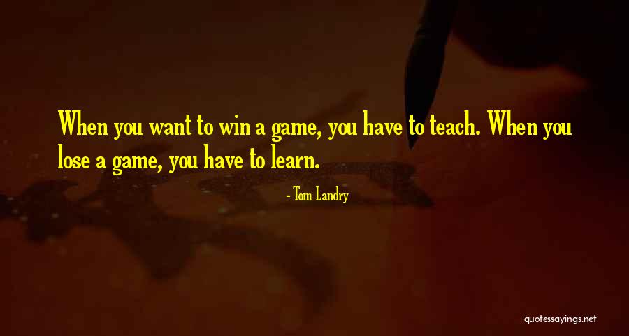 Predare Amplasament Quotes By Tom Landry Predare Amplasament Quotes By Tom Landry