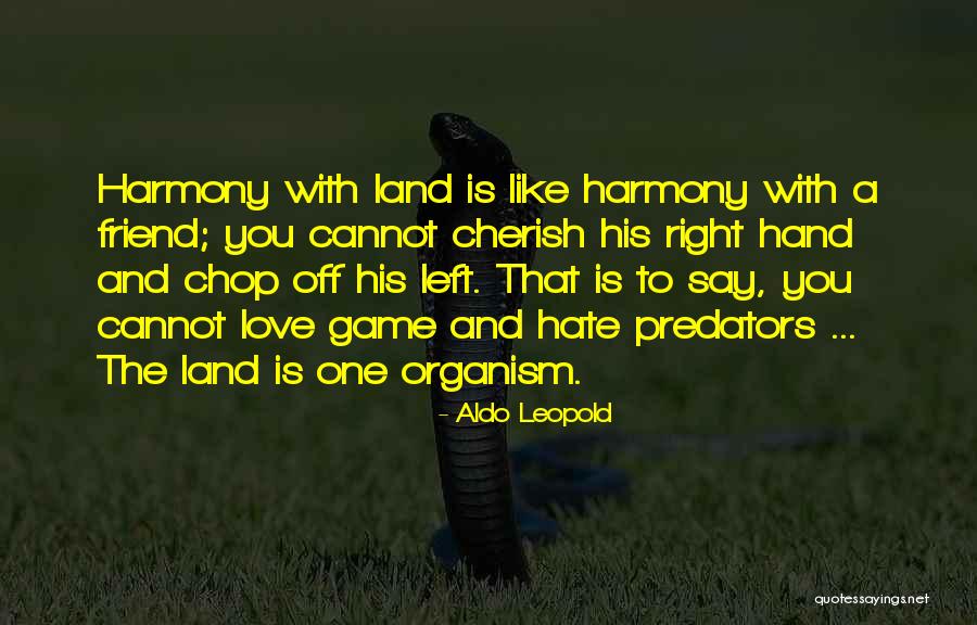 Predators Quotes By Aldo Leopold Predators Quotes By Aldo Leopold