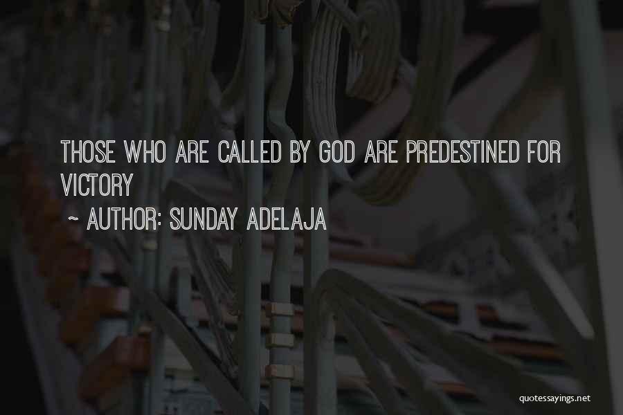 Predestined Quotes By Sunday Adelaja