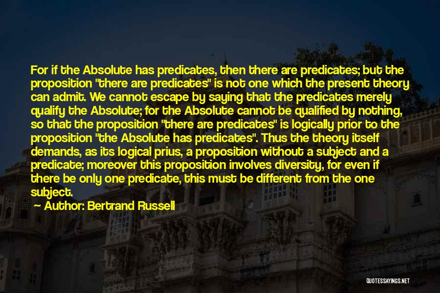 Predicate Quotes By Bertrand Russell