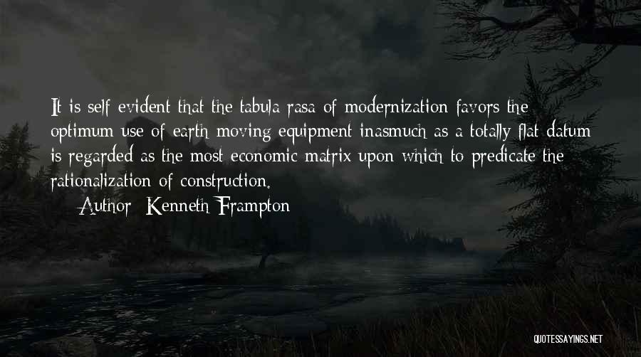 Predicate Quotes By Kenneth Frampton