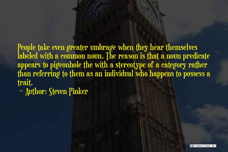 Predicate Quotes By Steven Pinker