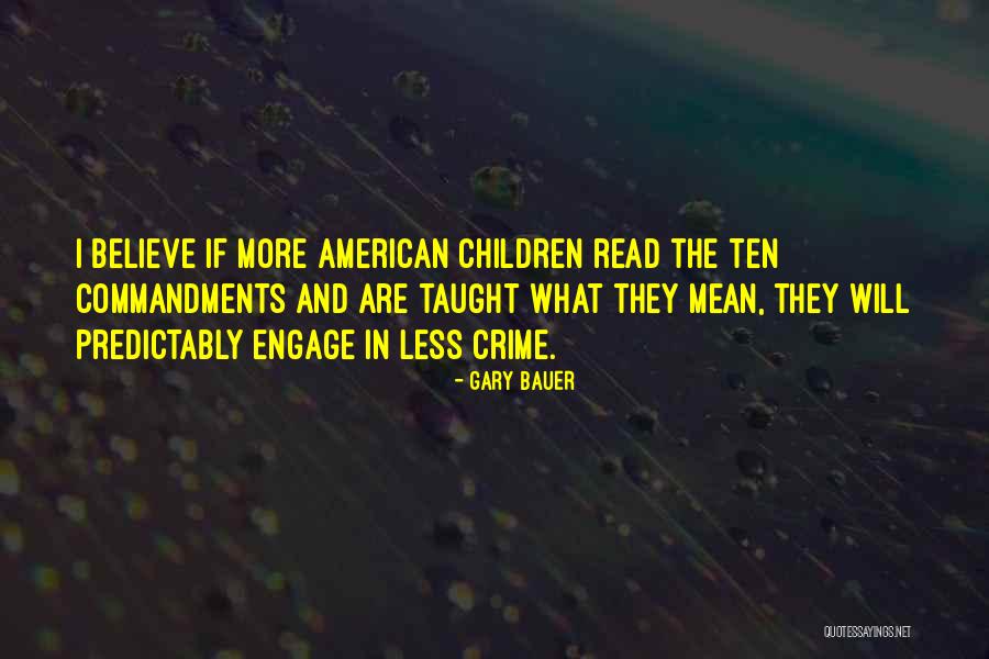 Predictably Quotes By Gary Bauer Predictably Quotes By Gary Bauer